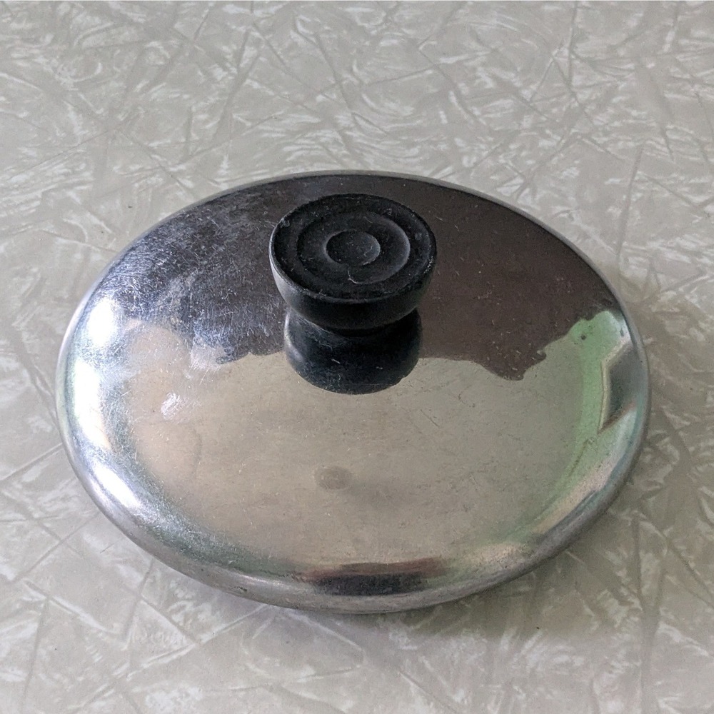 Revereware Stainless Steel Pan/Pot Lid 6" Inner Lip for 6 1/4" Sauce Pan